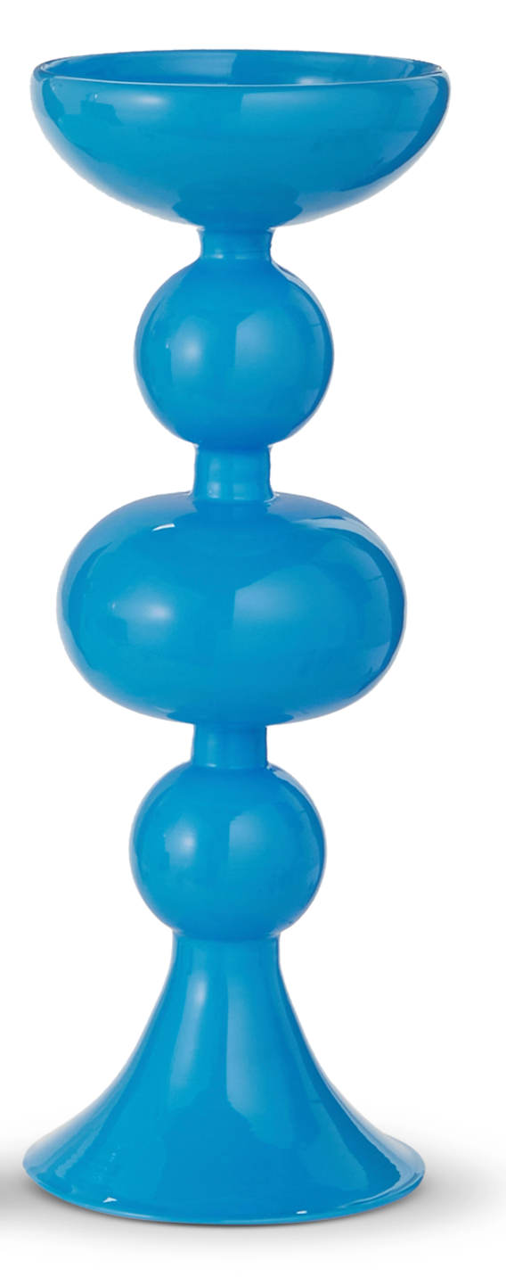 Shades of Blue Candle Holders