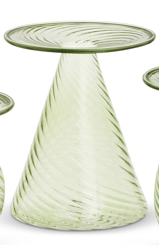 Sage Green Candle Holder