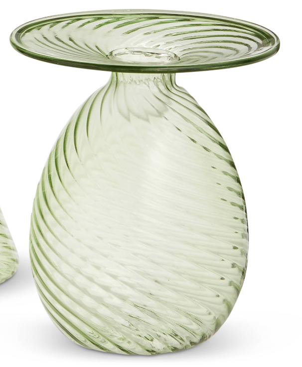 Sage Green Candle Holder