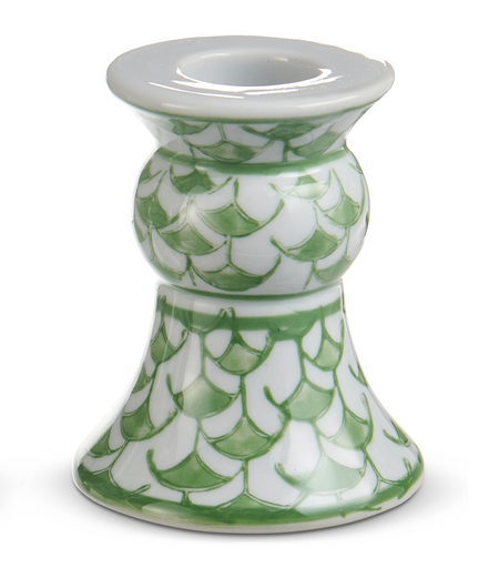 3.5" Green Candle Holder