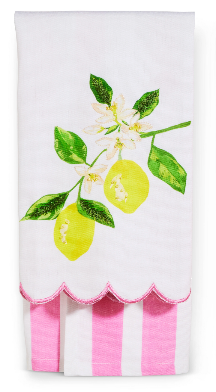 Citrus Weave Tea Towel
