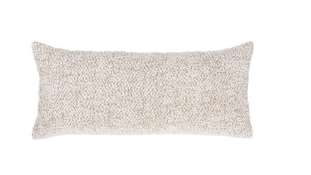 Luma 22"x22" Pillow-Ivory/Natural
