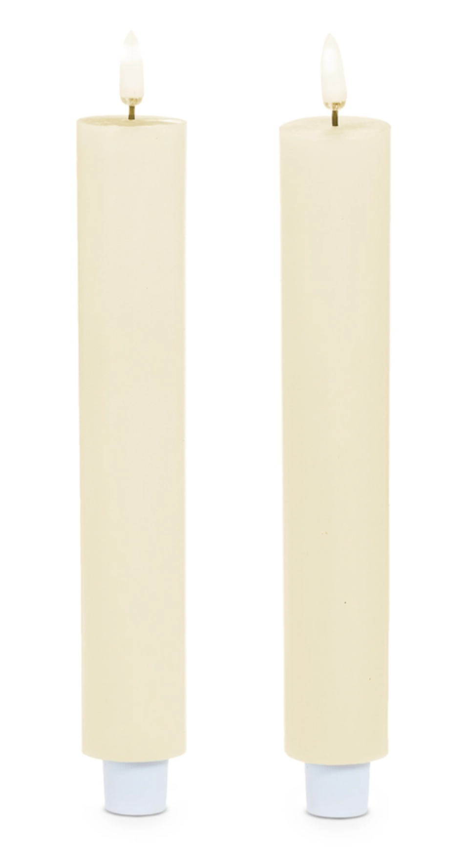 1.25" X 4.5" Ivory Taper Candle
