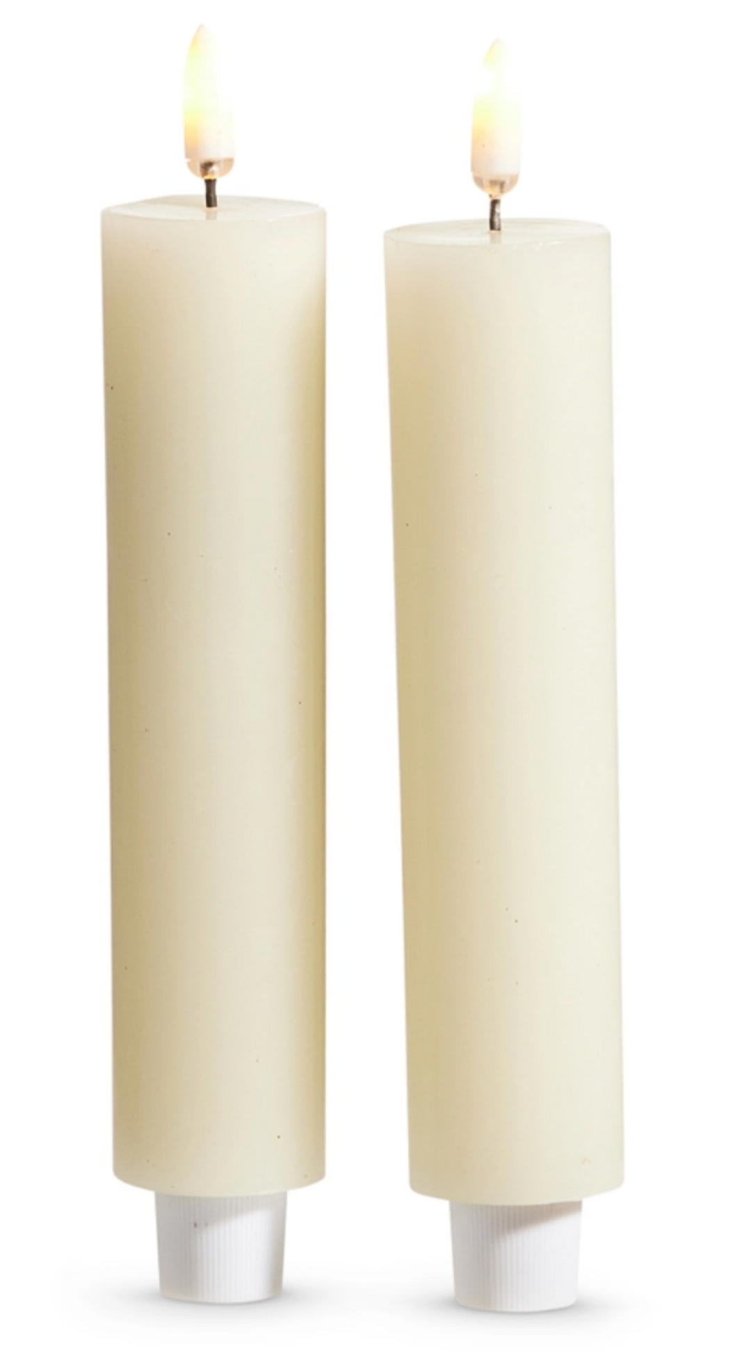 1.25" X 4.5" Ivory Taper Candle