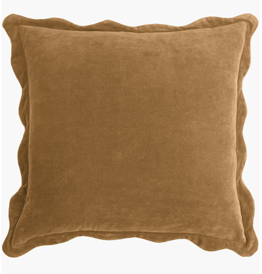 Rosette Scallop Pillow