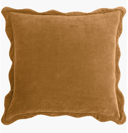 Rosette Scallop Pillow