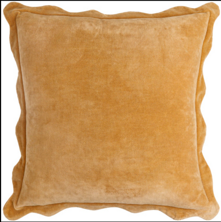 Rosette Scallop Pillow