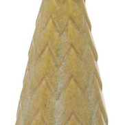 Ceramic Tree with Green Reactive Glaze