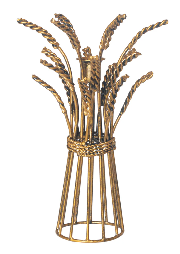 Wheat Taper Holder Set of 3