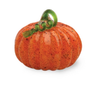 Orange Glass Pumpkin
