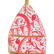 Small Red Chinoiserie Ornaments