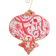 Small Red Chinoiserie Ornaments