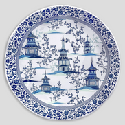 Pagoda Melamine Dinnerware Collection
