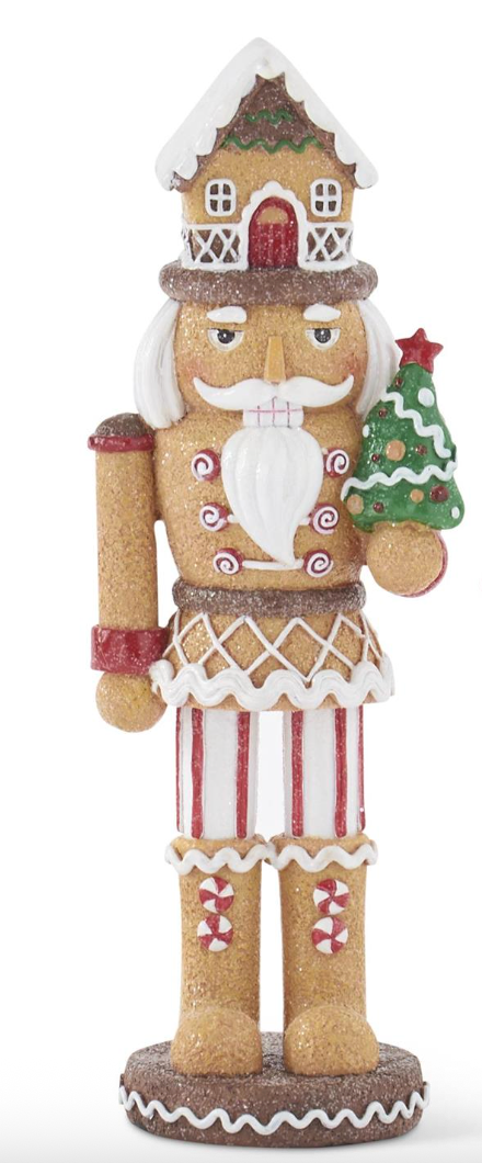 Glittered Gingerbread Soldiers