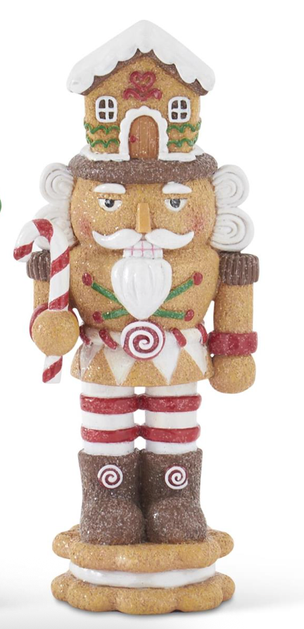 Glittered Gingerbread Soldiers