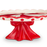 Scalloped Bow Cake Stand