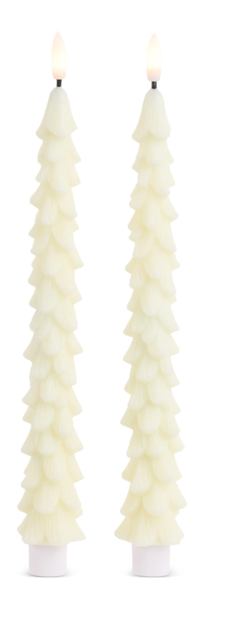 Ivory Tree Flameless Taper Holder
