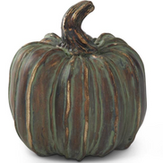 Resin Patina Copper Filler Pumpkins
