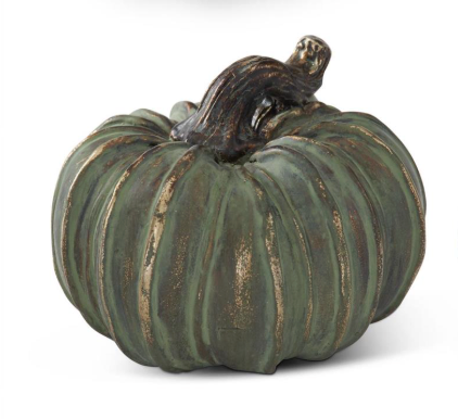 Resin Patina Copper Filler Pumpkins