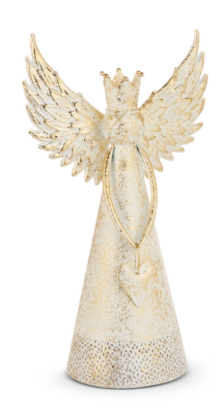 Gold Brush Ivory Angel