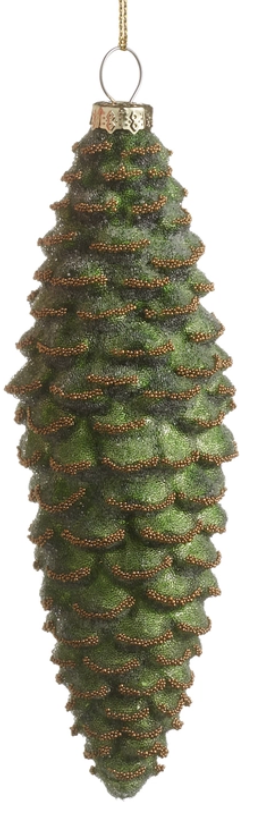 Bright Pinecone Ornament