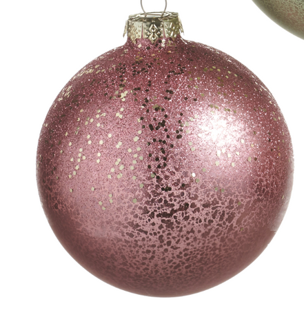 Antiqued Ball Ornament