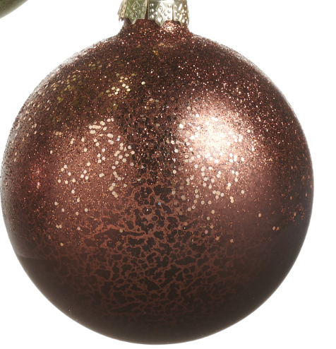 Antiqued Ball Ornament