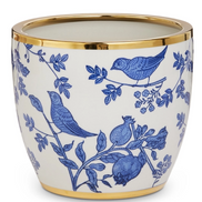 Botanical and Birds Cachepots