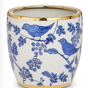 Botanical and Birds Cachepots