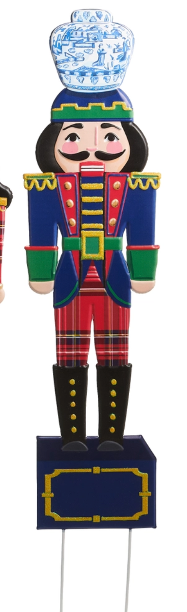 Noble Nutcracker Yard Stake