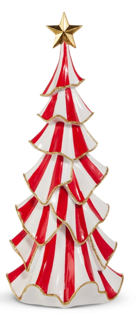 Striped Ruffle Tree