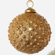Textured Kugel Ornaments