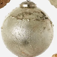 Textured Kugel Ornaments