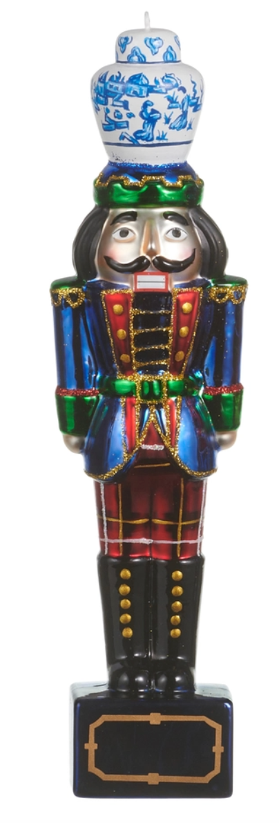 8" Noble Nutcracker Ornament
