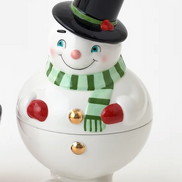Snowman / Santa Candy Bowl