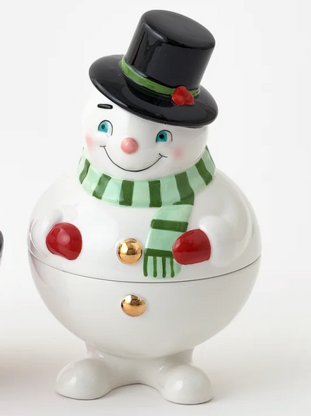 Snowman / Santa Candy Bowl