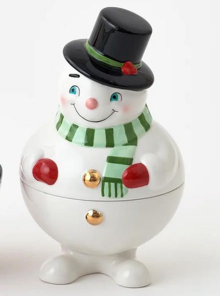 Snowman / Santa Candy Bowl