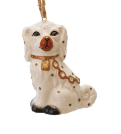 Ceramic Staffordshire Dog Ornament