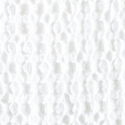 Stonewashed White Cotton Waffle Throw