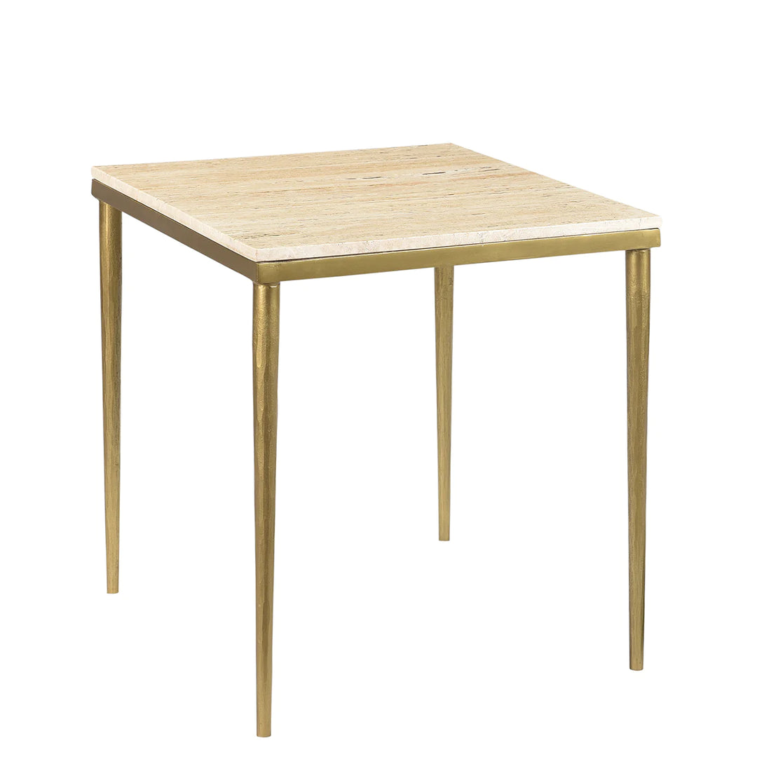 Side Table Arlon w/ Travertine