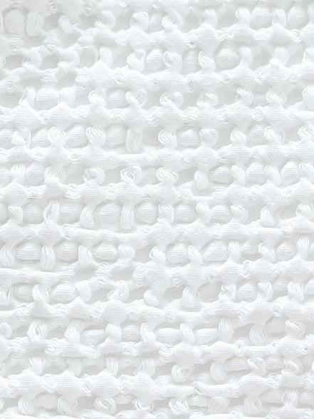 Cool Cotton Waffle Weave Bed Blanket