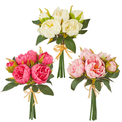 Stem 10.5" Real Touch Peony Bundle