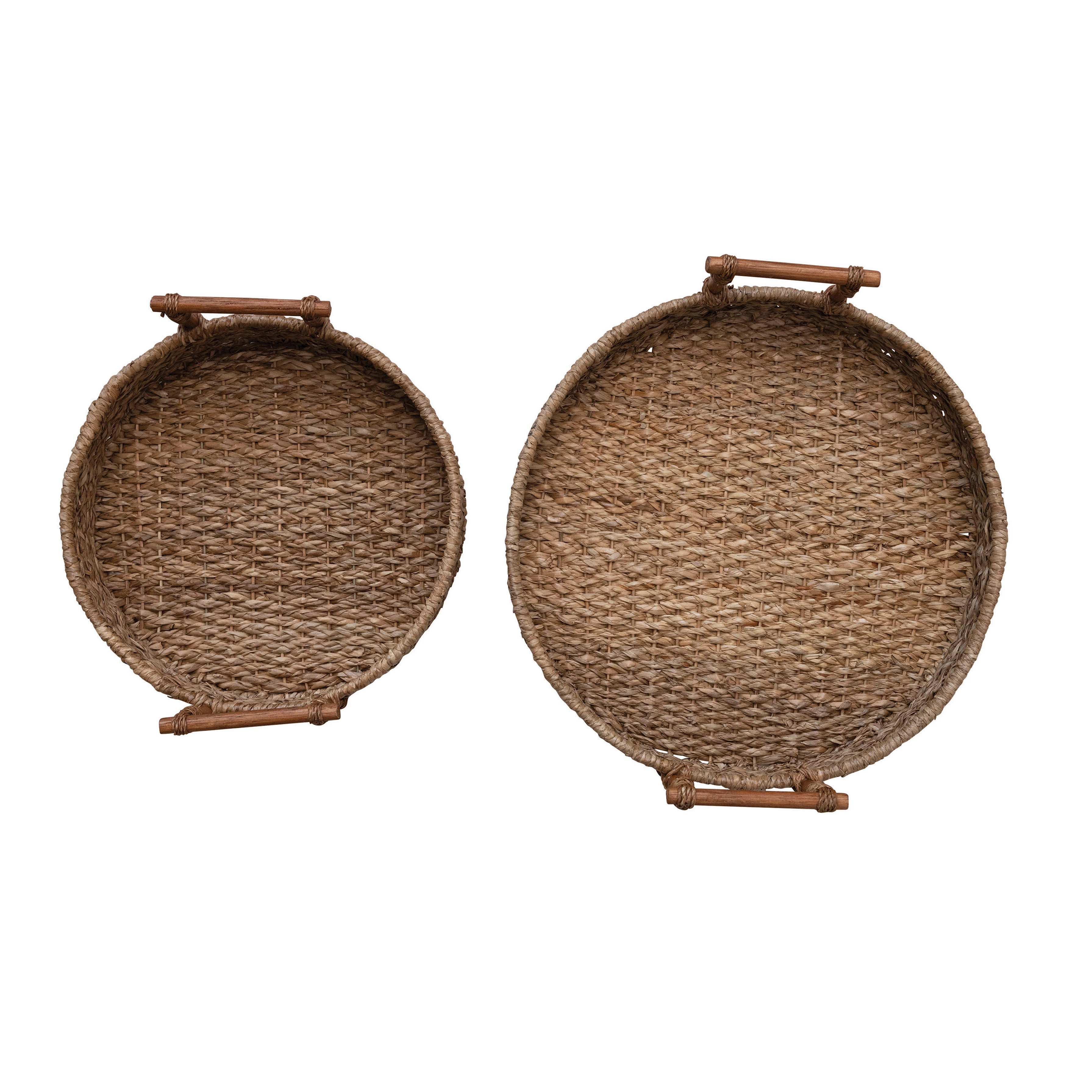 Tray-Bankuan & Rattan w/ Handles