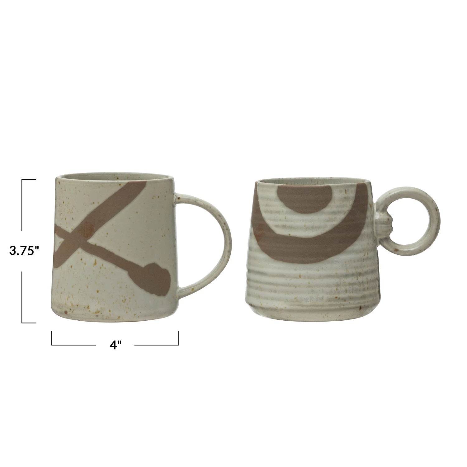 14 oz. Stoneware Mug, Reactive Glaze