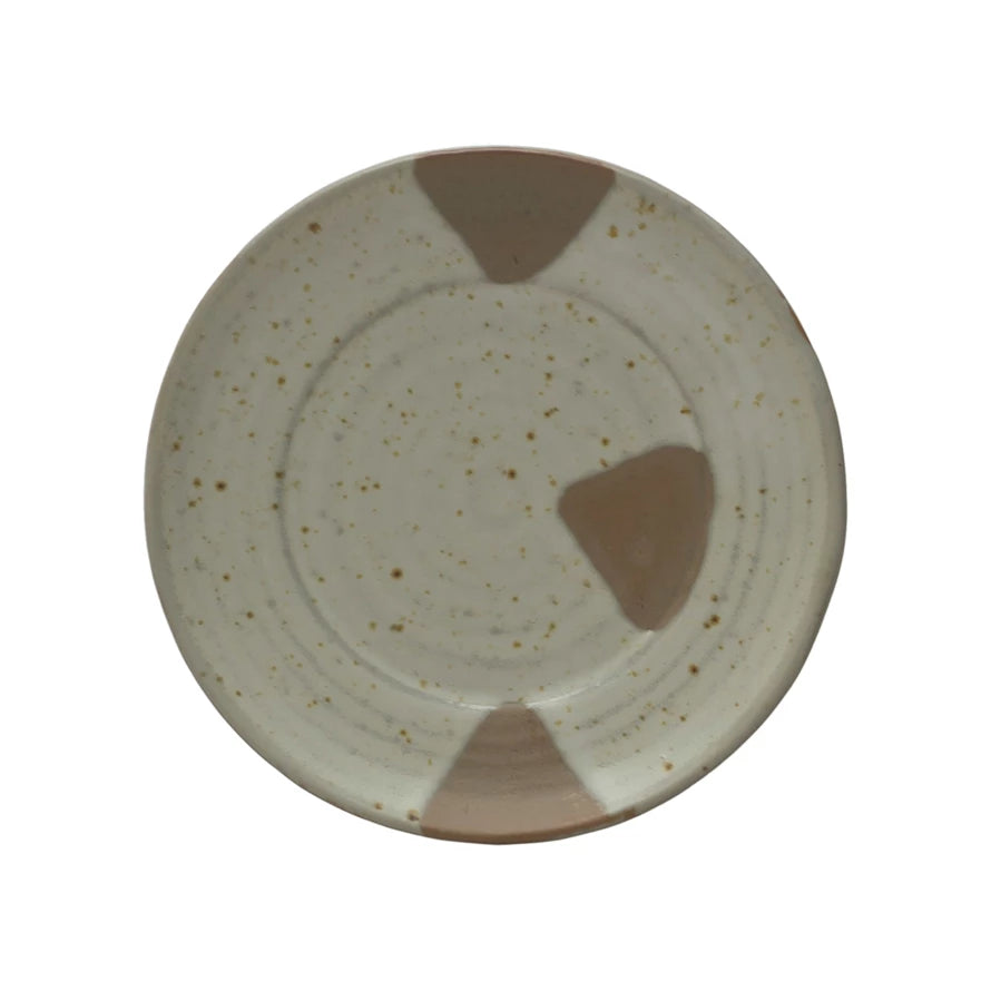 5" Round Stoneware Plate