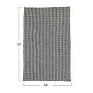 Stonewashed Cotton Waffle Weave Tea Towel