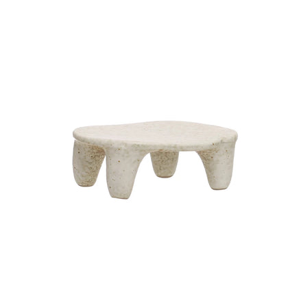 Stoneware Footed Dish Holder