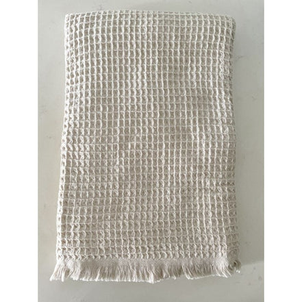 Turkish Cotton Waffle Throw