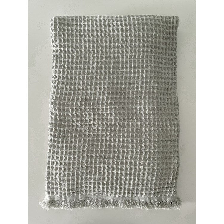Turkish Cotton Waffle Throw