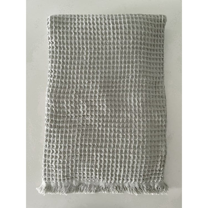 Turkish Cotton Waffle Throw